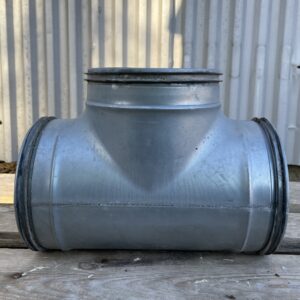 T-koppling ventilationsrör spiro