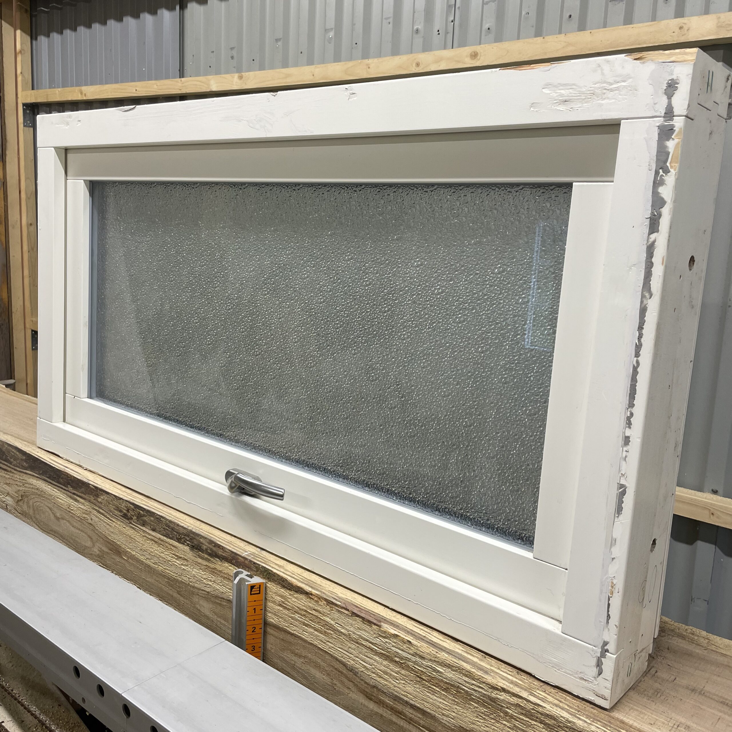 Fönster 2-glas frostat 108 x 58